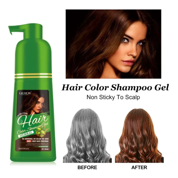 Hair Color Shampoo Gel Pump – 200ml